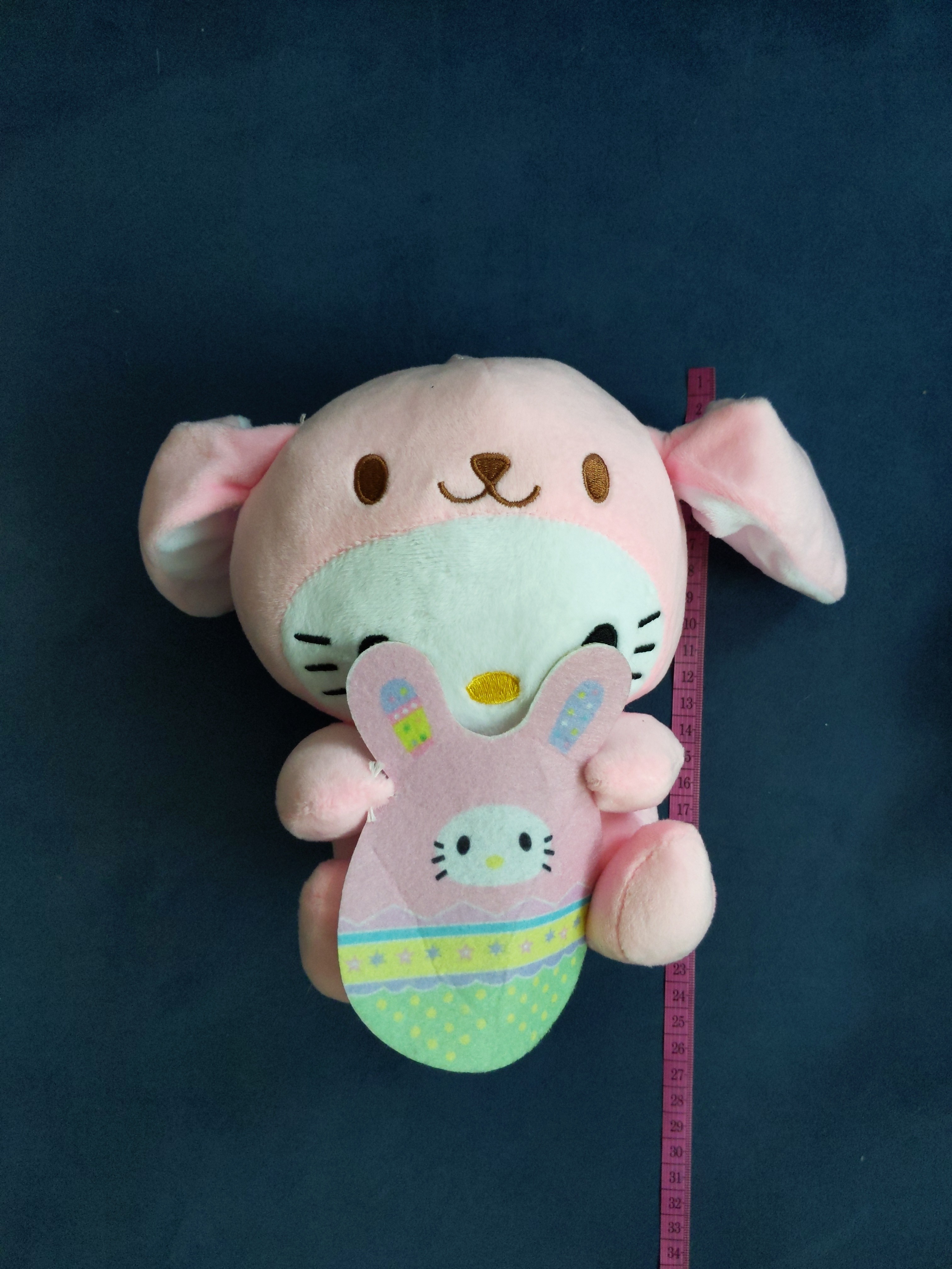 easter egg with soft toy