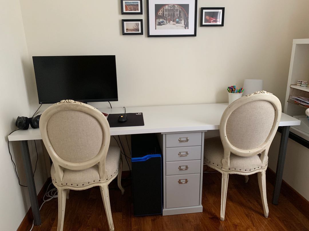 Study table sales for two people