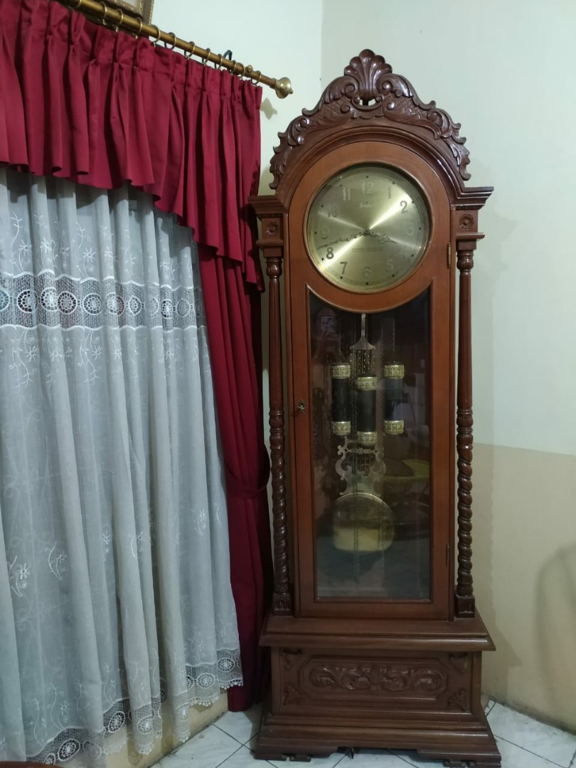 Junghans Grandfather Clock, Perabotan Rumah di Carousell