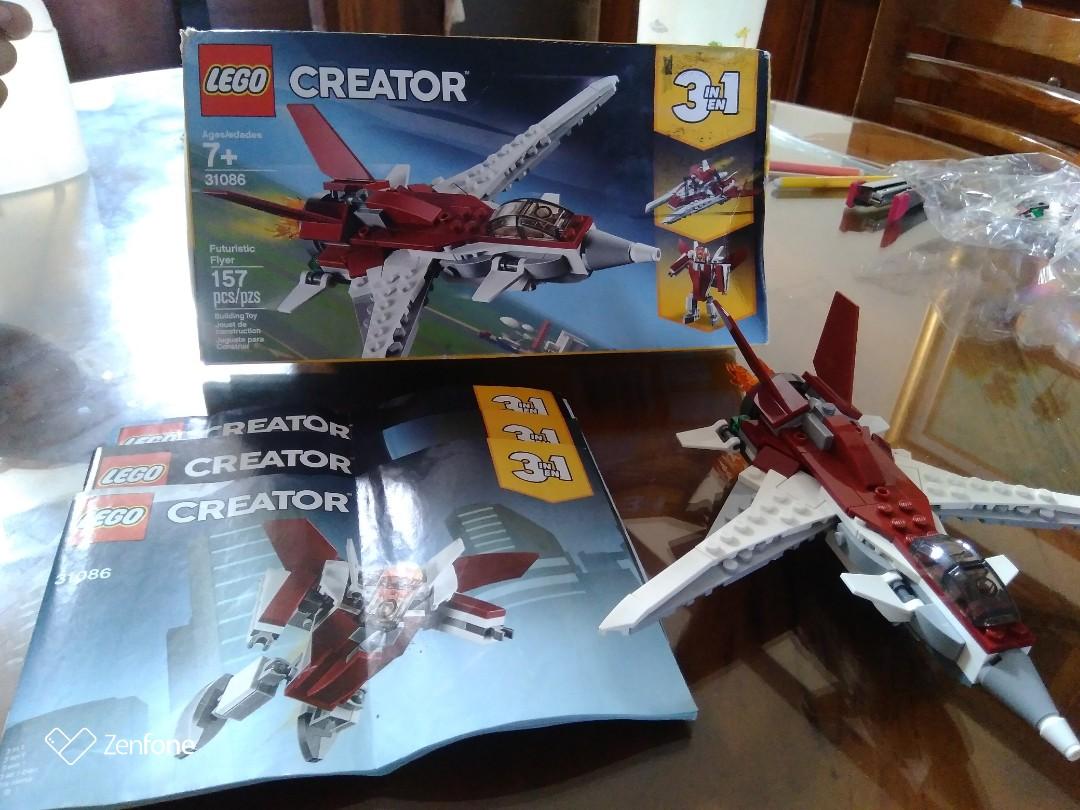 Lego Creator 3 In 1 Pesawat Tempur Dan Robot Toys Collectibles Mainan Di Carousell