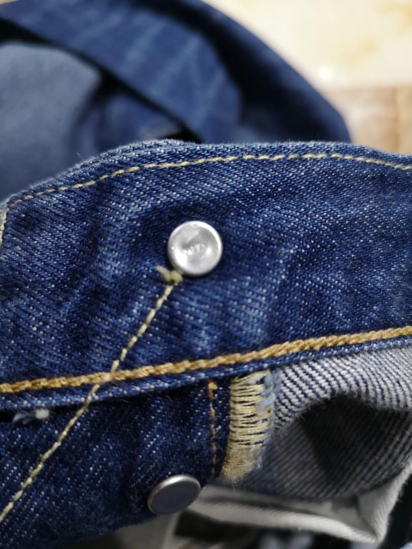 Levis 501 CT Selvedge White Oak Cone 