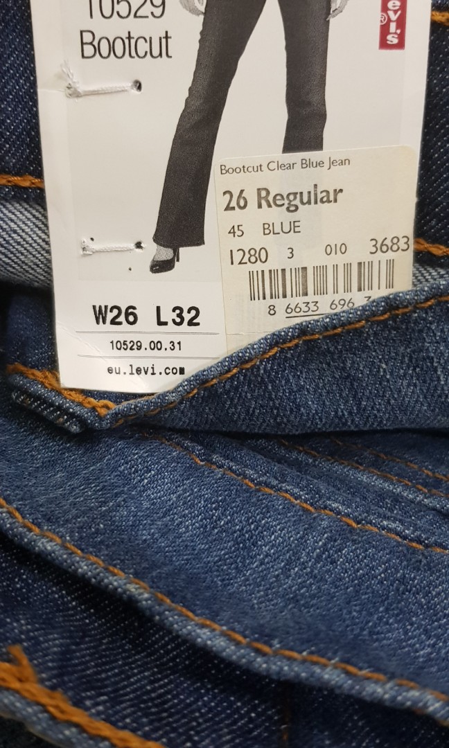 levis jeans 10529 bootcut