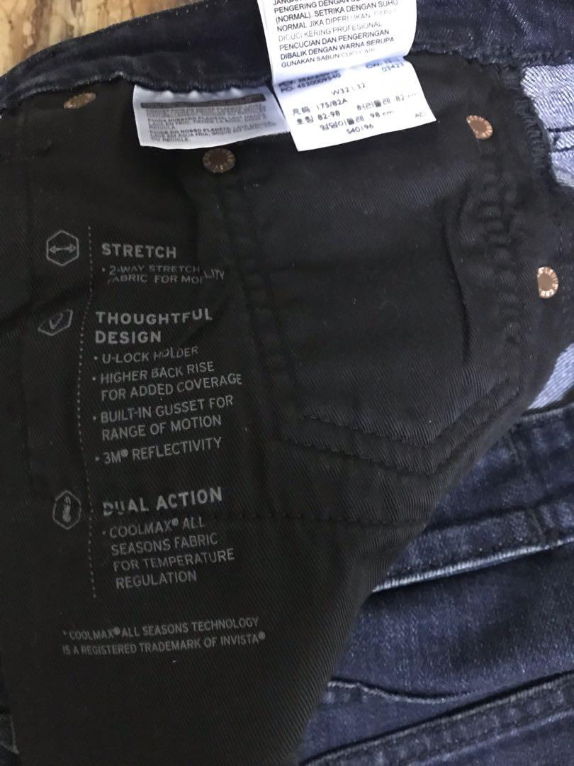 Levi's men's 512 gusset commuter sale