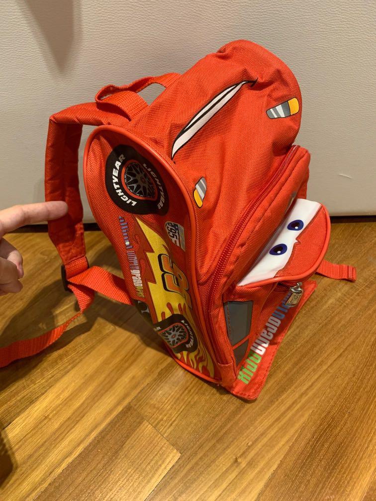 lightning mcqueen toddler backpack