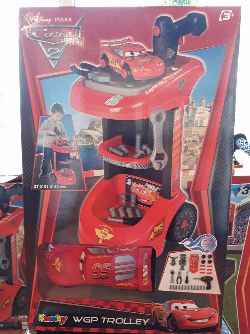 lightning mcqueen mechanic toy