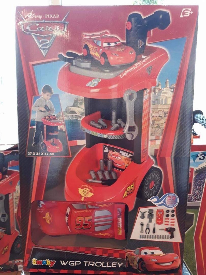 lightning mcqueen mechanic set