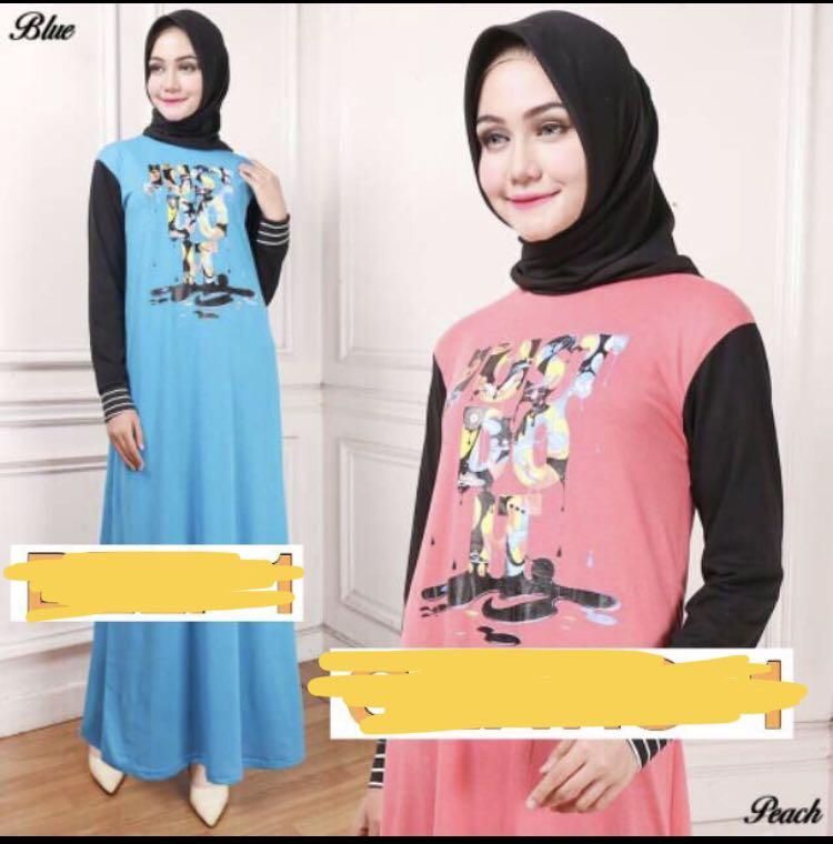 Long Dress Casual Muslim D Women S Fashion Muslimah Fashion On
