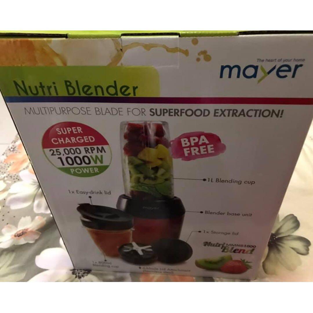 Mayer Nutri Blender MMNB 1000 PRICE DIPP, TV & Home Appliances