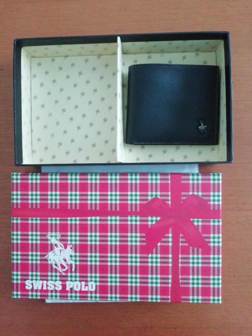 Brand new. Swiss polo original men s wallet. Comes with box