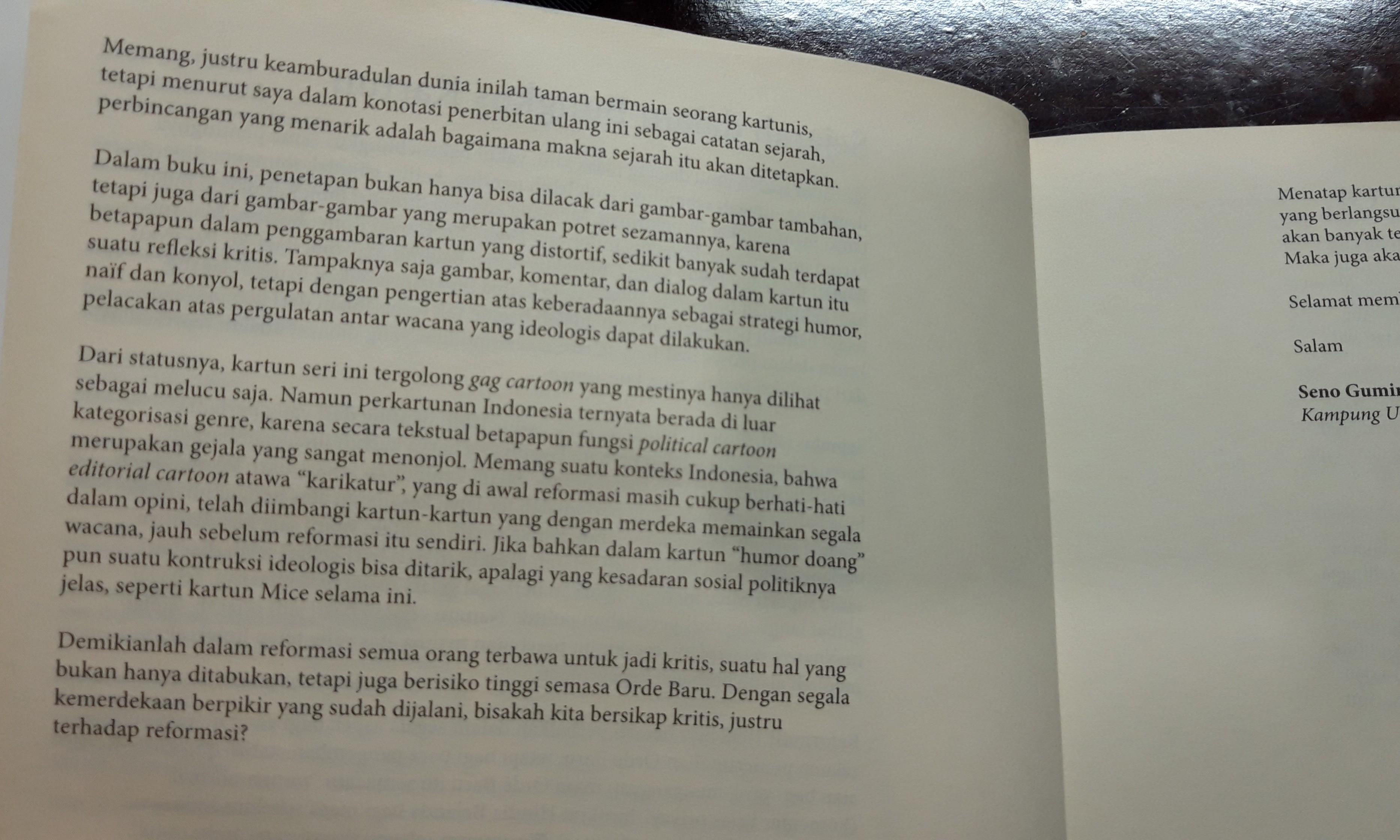 Mice Cartoon Indonesia 1998 Books & Stationery Books On