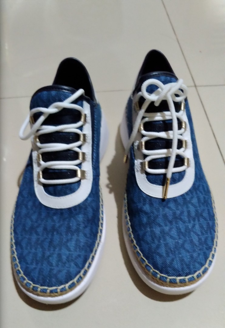Michael kors finch sneakers denim clearance
