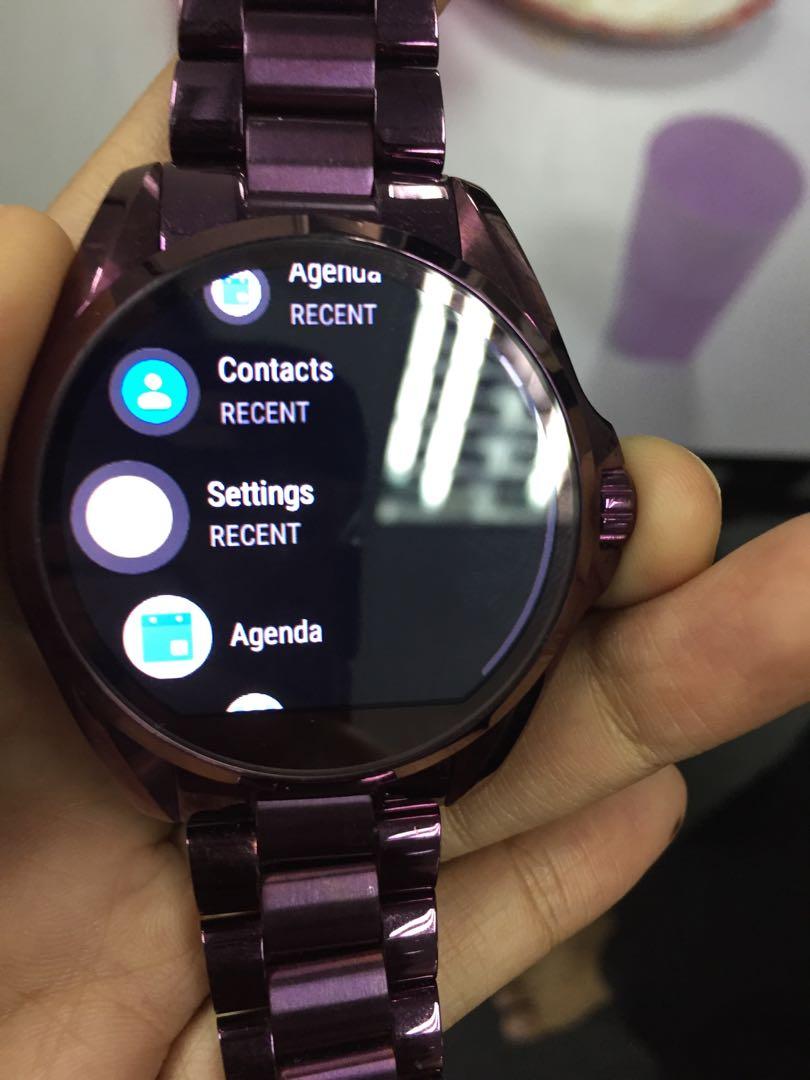 Mk smart discount watch purple