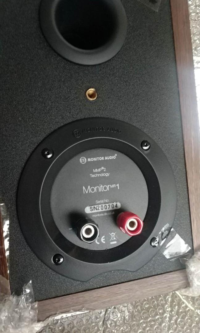Monitor Audio MR1 Speakers, 音響器材, Soundbar、揚聲器、藍牙喇叭、耳擴 Carousell