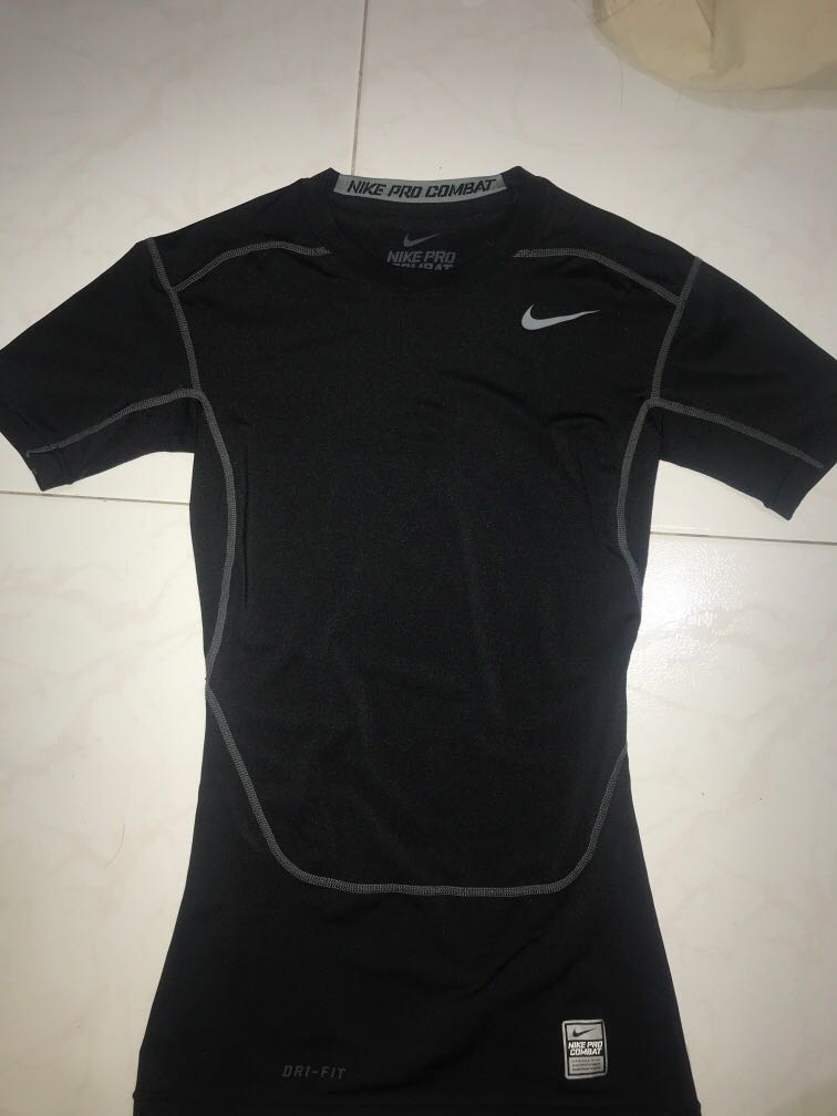 Nike Pro Combat Compression T, Men's Fashion, Activewear on Carousell