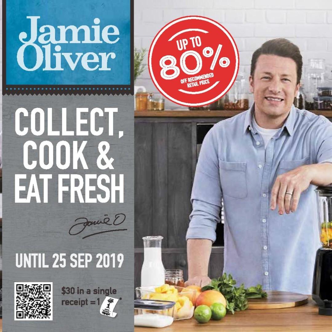 NTUC Bonus Points for redemption of Jamie Oliver Kitchenware Collection