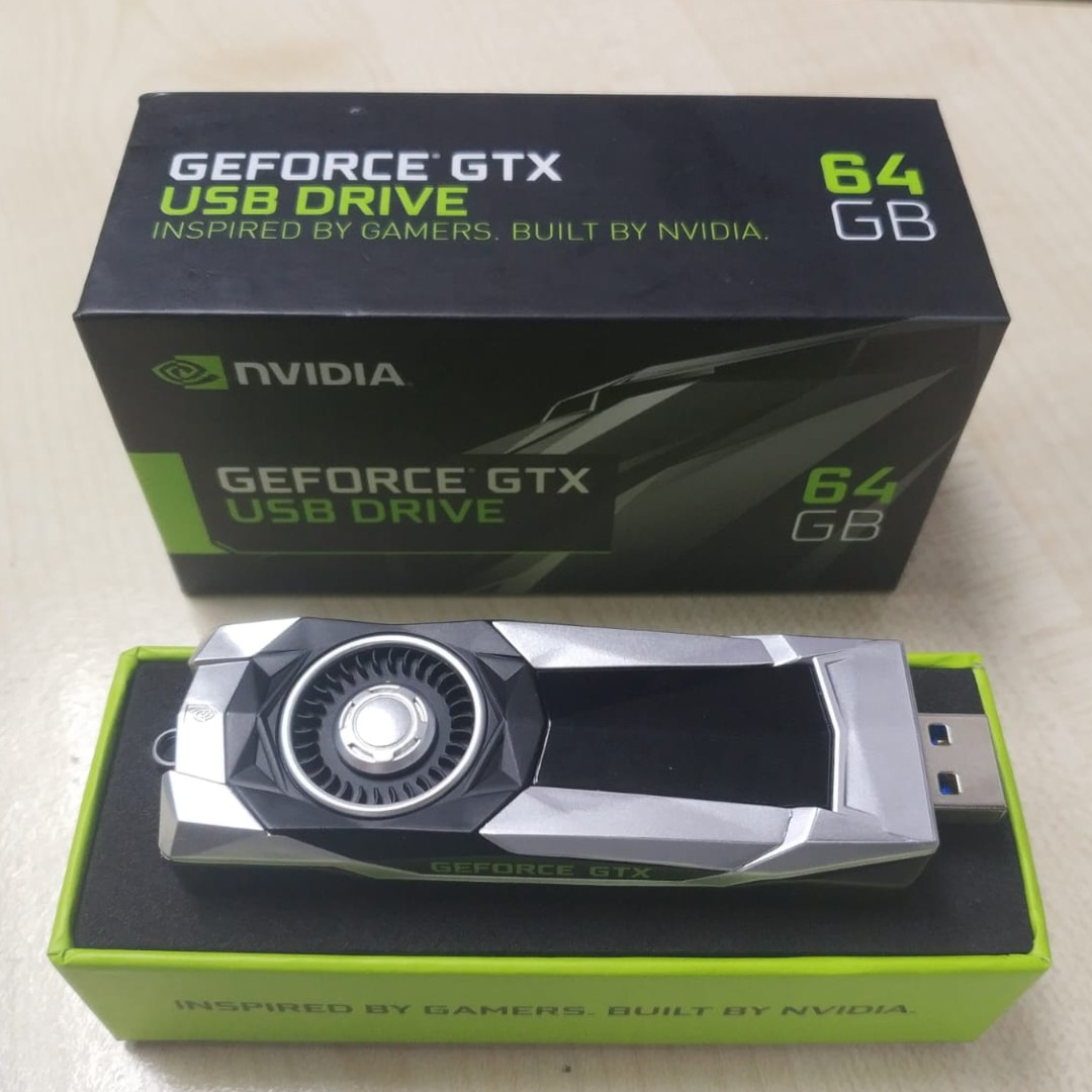 tvetydig parti dø NVIDIA GeForce GTX 64GB USB Drive, Computers & Tech, Parts & Accessories,  Networking on Carousell