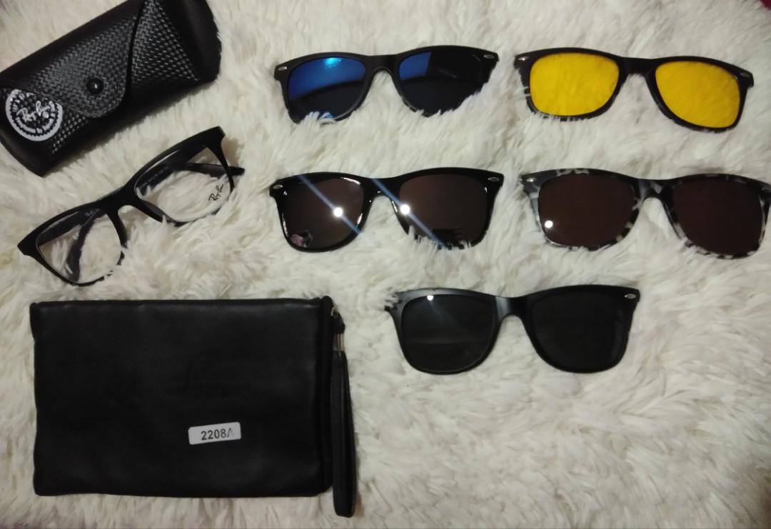 ray ban 5 in 1 magnetic sunglasses