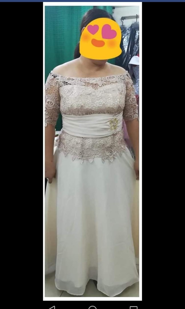 Ninang dress 2024 for wedding 2019