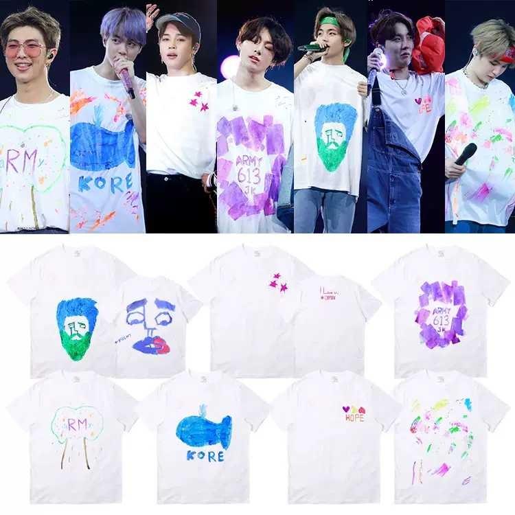 Po] Bts 5Th Muster Self Designed Tee (Inspired), Hobbies & Toys,  Memorabilia & Collectibles, Fan Merchandise On Carousell