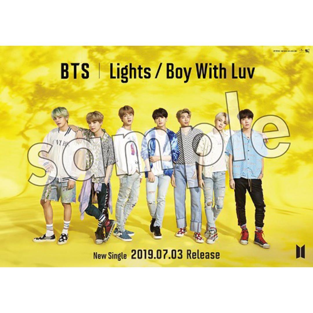 [PO] [JAPAN] BTS Lights/Boy With Luv [w/ Poster, Bundled Set of All 4