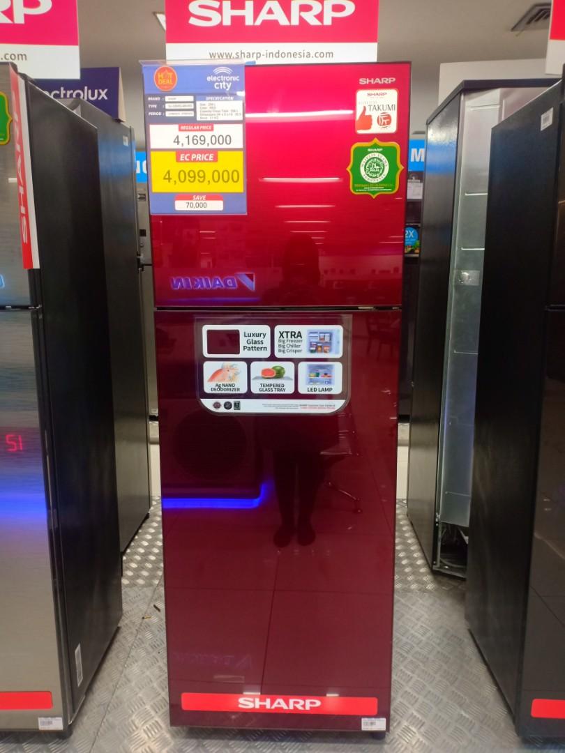 Promo Kredit Kulkas Sharp Sj 326xg Mr Rd 2pintu Dp Bunga 0