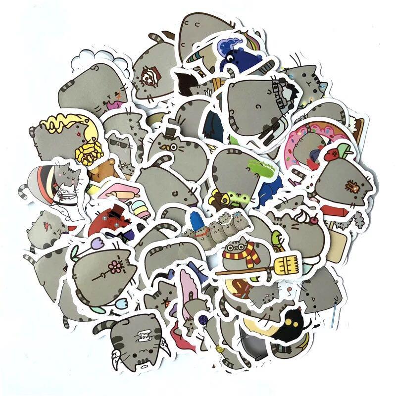 Pusheen Cat Waterproof Stickers Toys Games Others On Carousell