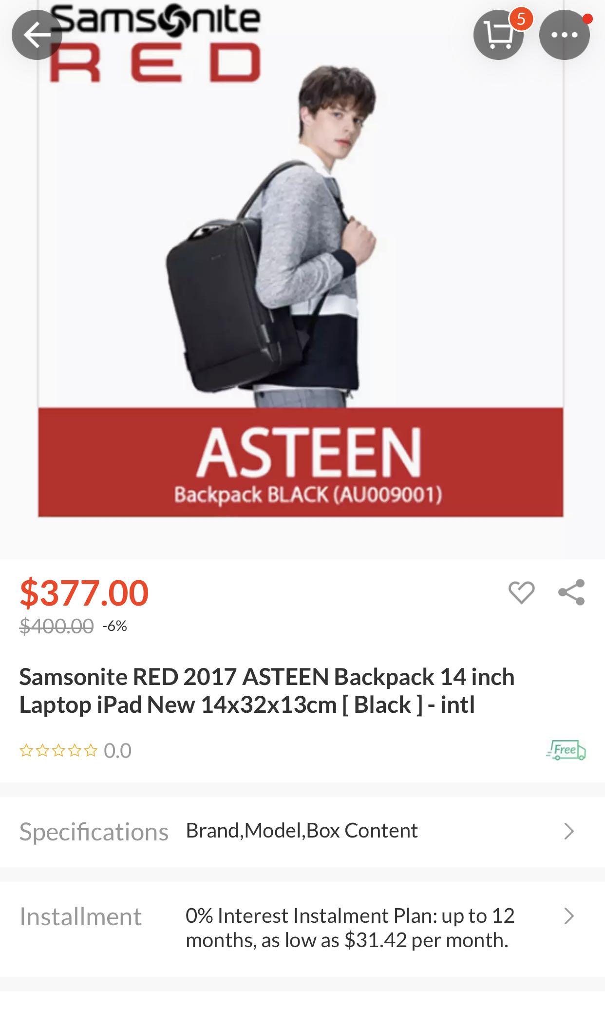samsonite asteen