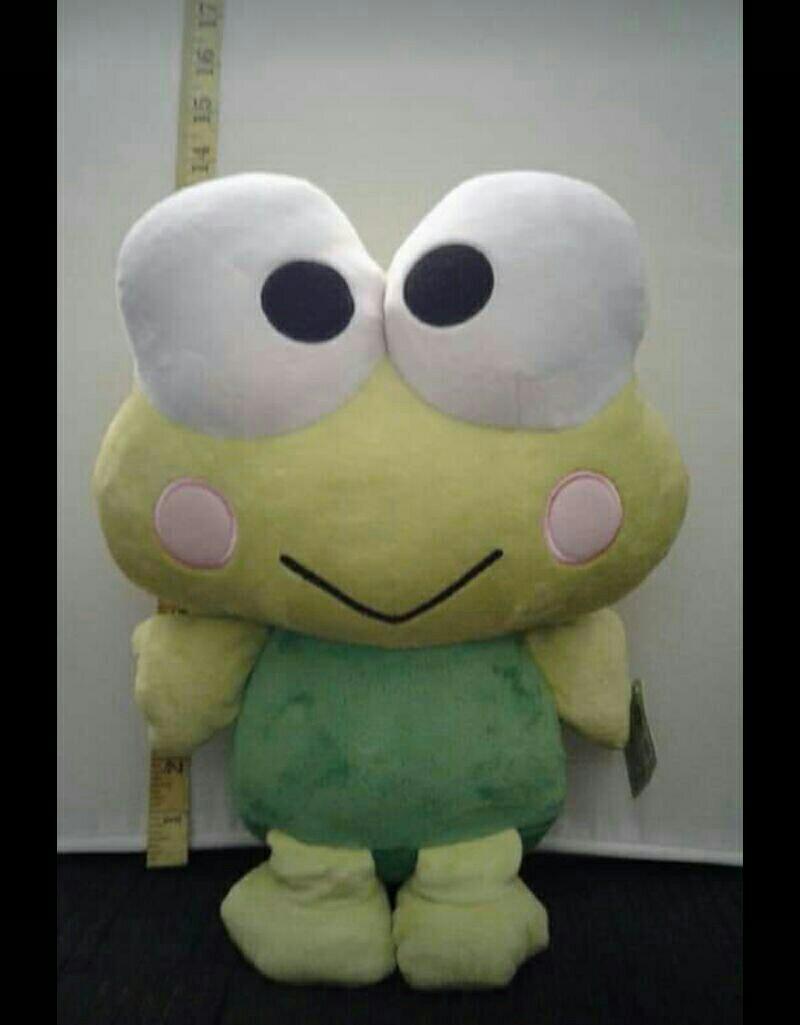keroppi frog plush