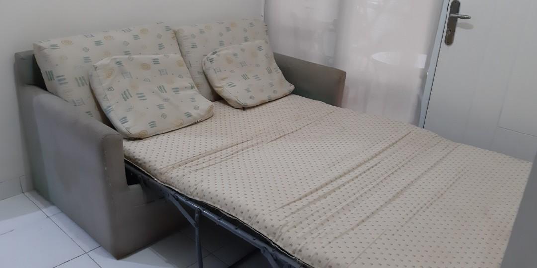 Sofa Bed Minimalis Rangka Besi Spring Bed Ala Ikea Gronlid Perabotan Rumah Di Carousell I recommend you check, you may need to use their delivery service, do multiple trips, or borrow a larger vehicle. sofa bed minimalis rangka besi spring bed ala ikea gronlid
