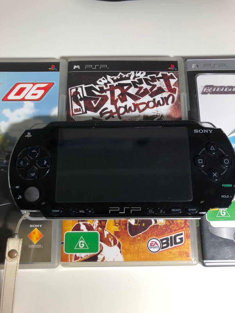 psp with games