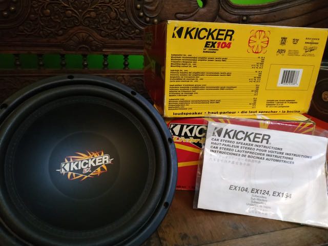 Kicker ex subwoofer store