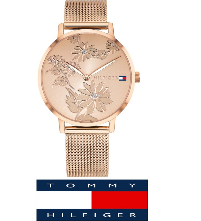 Tommy hilfiger pippa rose gold watch on sale