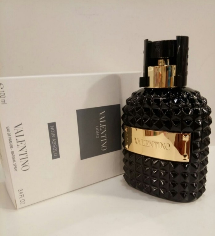 VALENTINO UOMO NOIR ABSOLU ORIGINAL PERFUME TESTER UNIT, & Beauty, Perfumes, Nail Care, & on Carousell