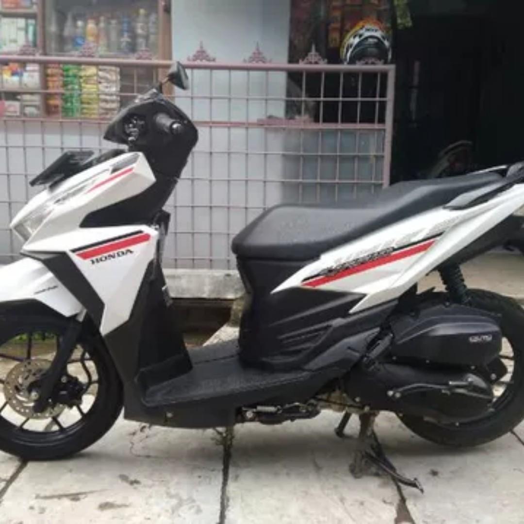 Vario 125 Esp CBS Putih Merah 2017