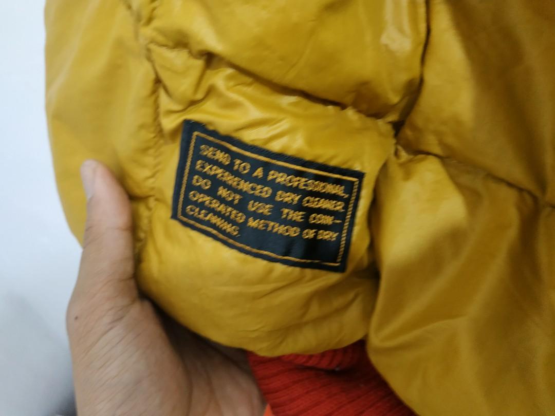 Vintage eddie bauer goose down jacket bulu angsa