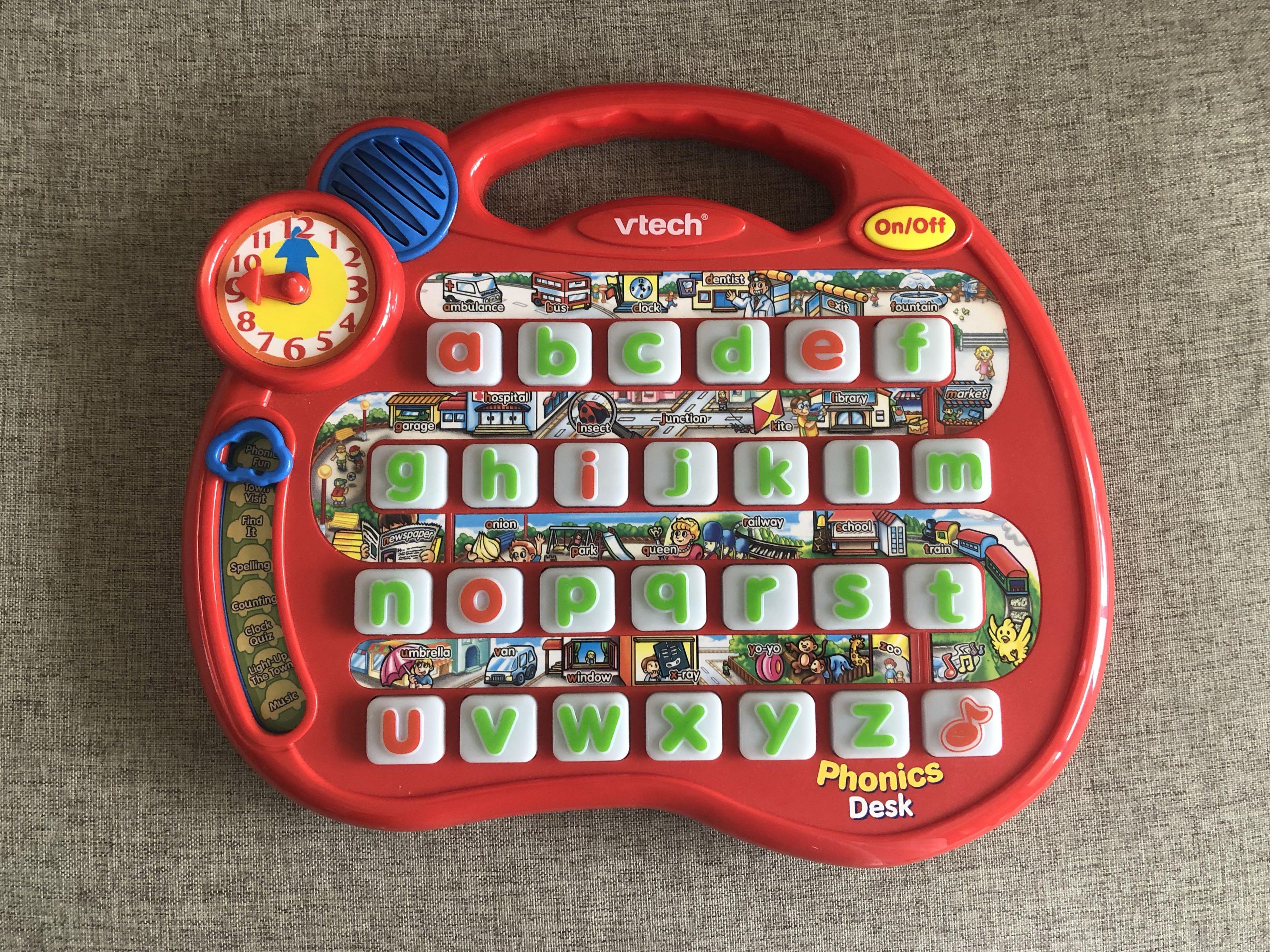 Vtech alphabet desk with hot sale phonics