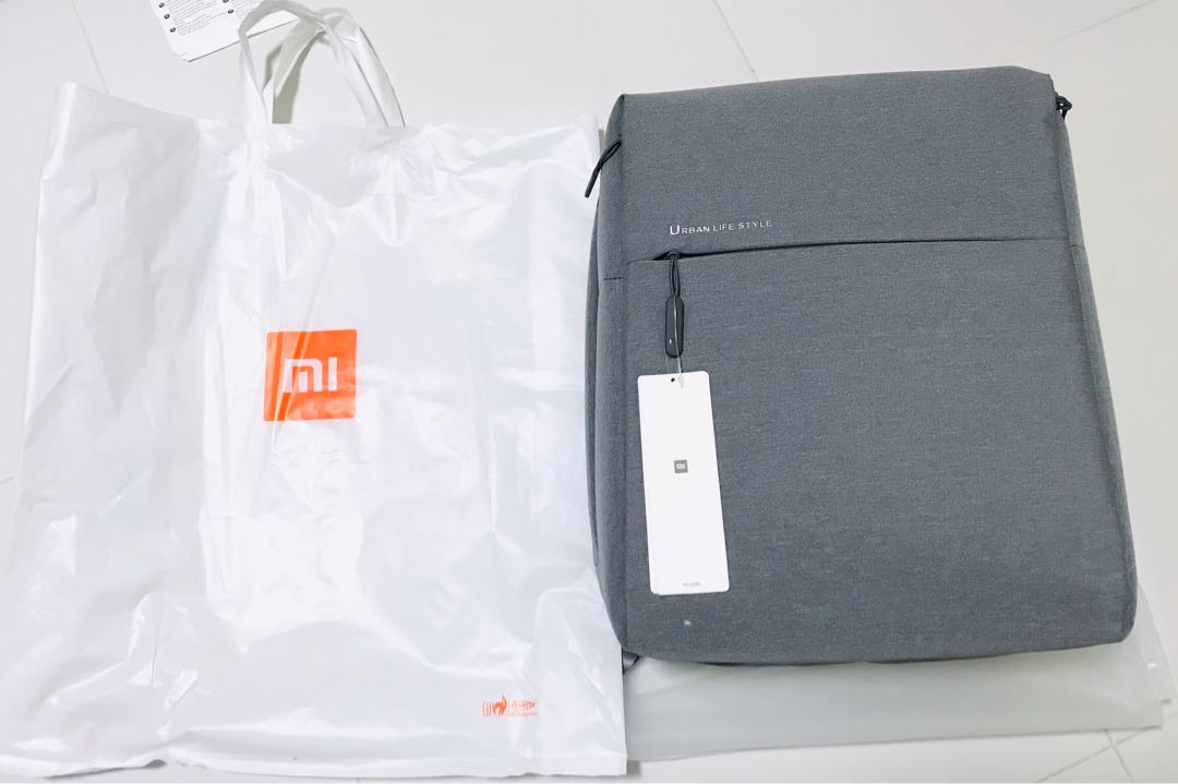 Xiaomi Urban Lifestyle Backpack Color Light Gray Everything Else On Carousell