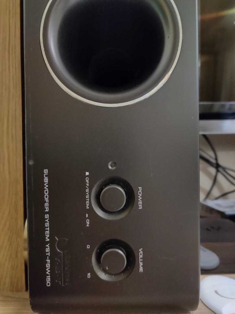 Yamaha YSTFSW150 Subwoofer (Used), Audio, Soundbars, Speakers & Amplifiers on Carousell