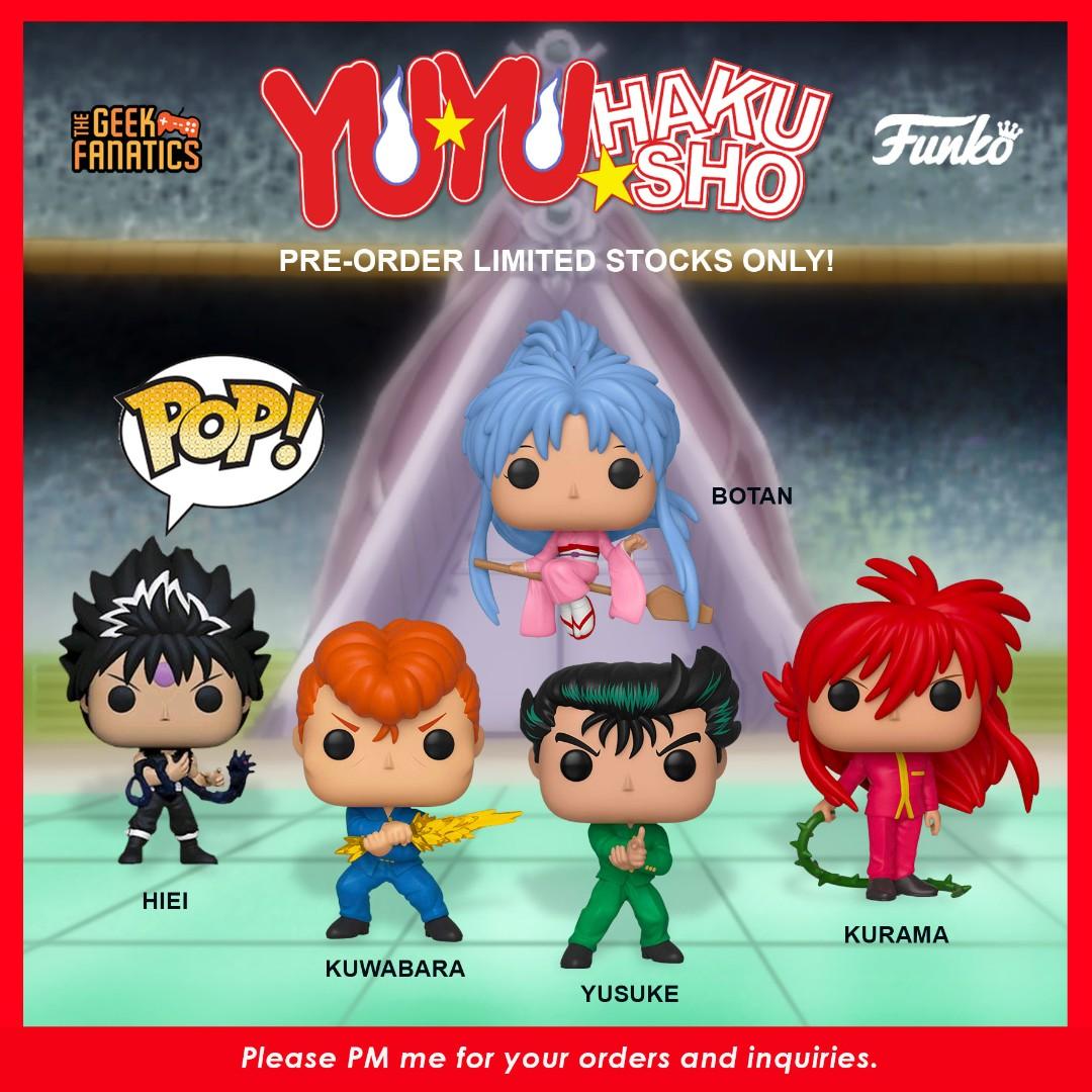 yu yu hakusho funko pop hiei