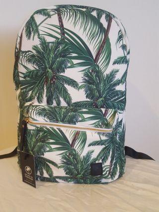 NEW Escape to Paradise palm print laptop backpack