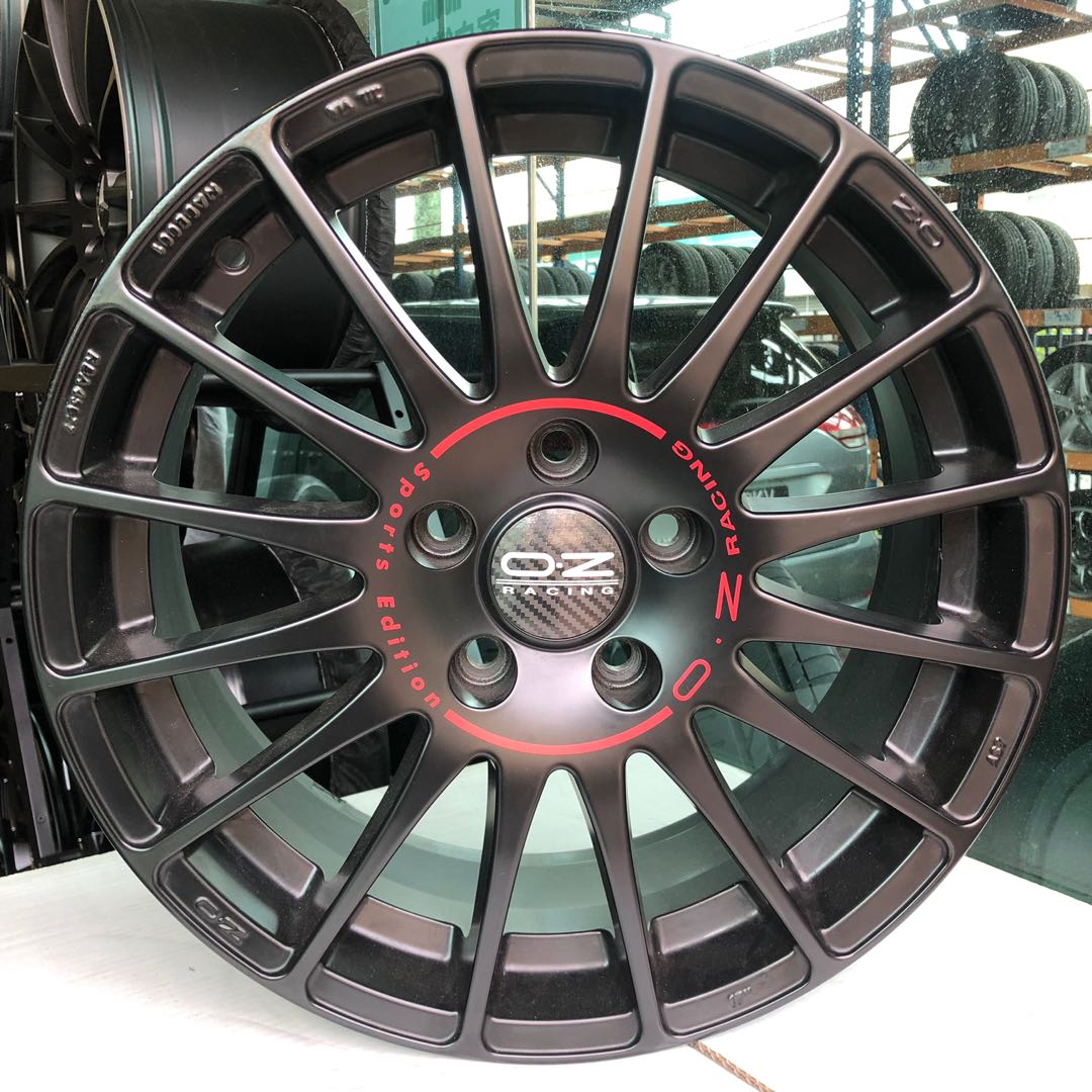 17 Oz Superturismo Gt 5x114 3 Car Accessories Tyres Rims On