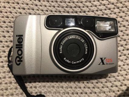 Rollei X125 film camera with date (checked)