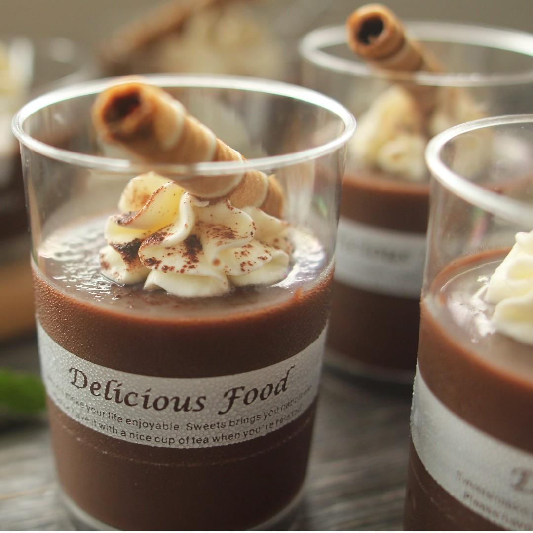 pcs Empty Mousse Cups Dessert Cup Tiramisu Pudding Mousse Jelly Cup Home Appliances Kitchenware On Carousell