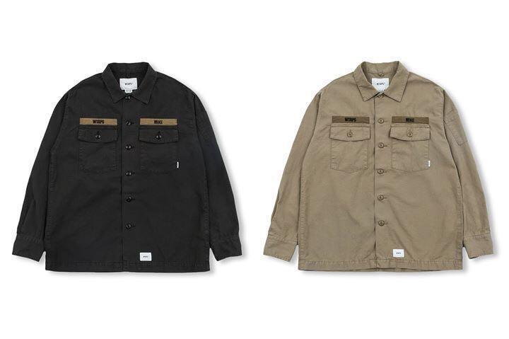 現貨WTAPS BUDS LS 01 / SHIRT. COTTON. SERGE 19SS, 女裝, 上衣, T