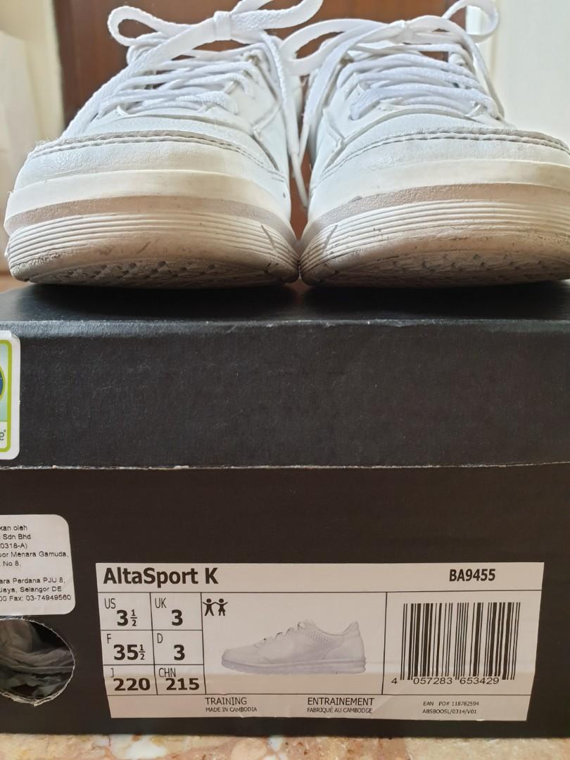 bolt mixture To disable Adidas AltaSport K Training Shoes, Babies & Kids, Babies & Kids Fashion on  Carousell