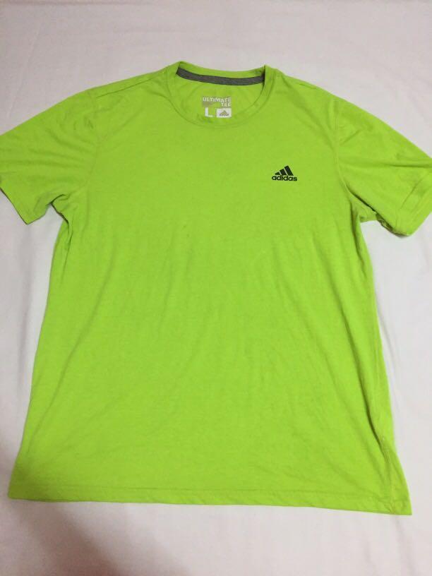 lime green adidas outfit