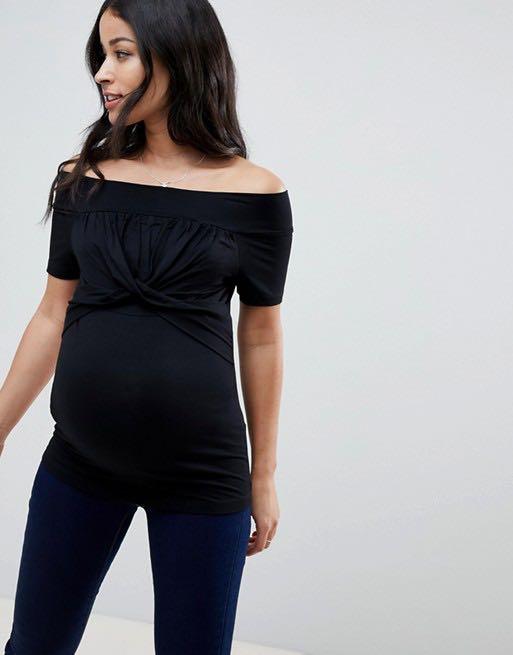 asos maternity blouse