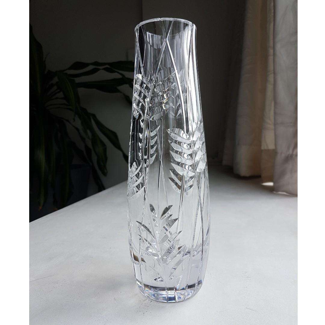 Bohemia Crystal Vase On Carousell