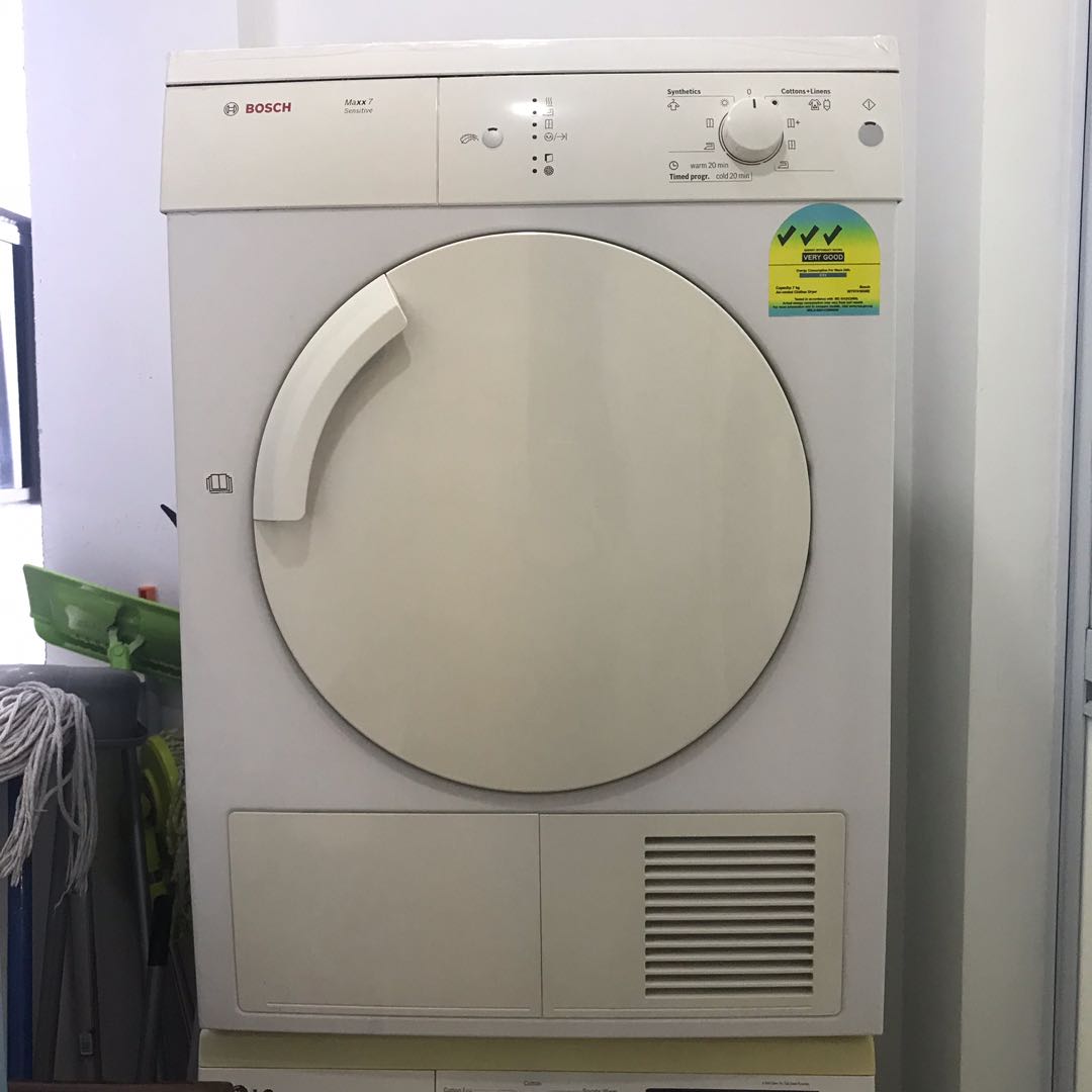 Bosch Dryer Maxx 7 Sensitive 7kg, TV & Home Appliances, Washing