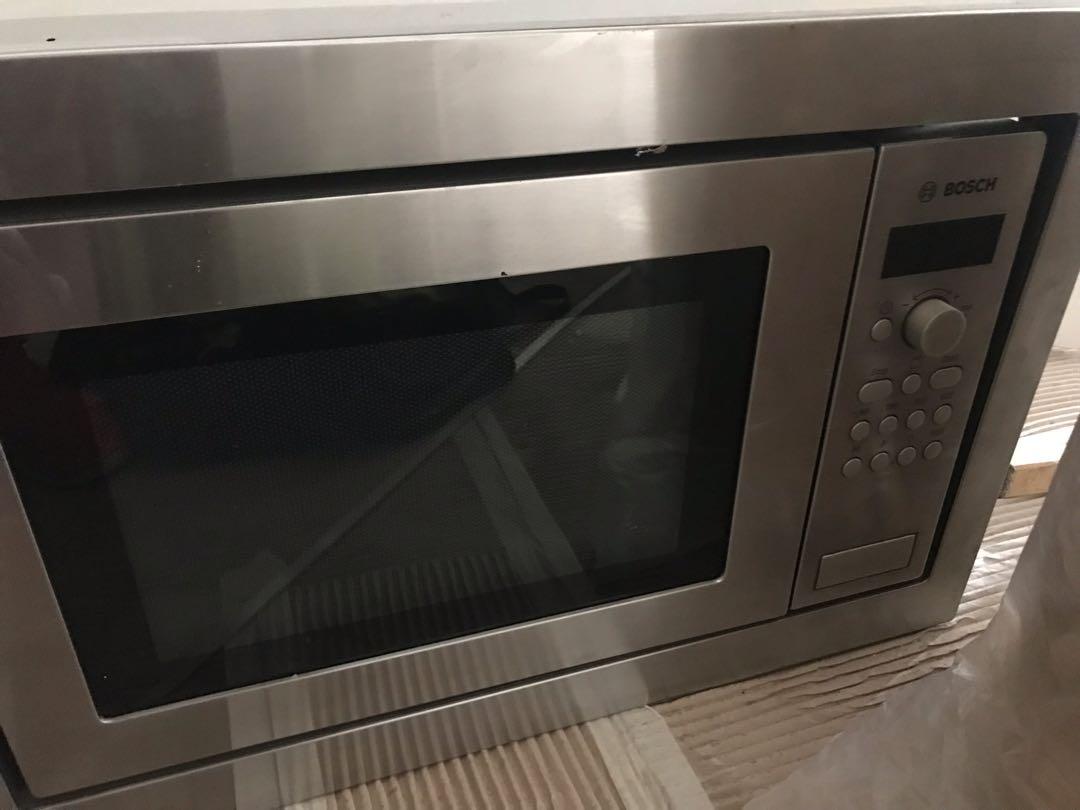 Bosch built in microwave oven